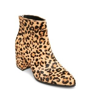Steve Madden Animal Print Ankle Booties